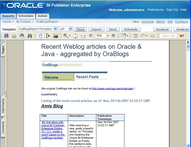 Oracle xml publisher download